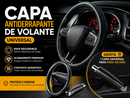 VOLTCARBON™ Capa Antiderrapante de Volante Universal + Capa Protetora Universal de Metal para Freio de Mão !